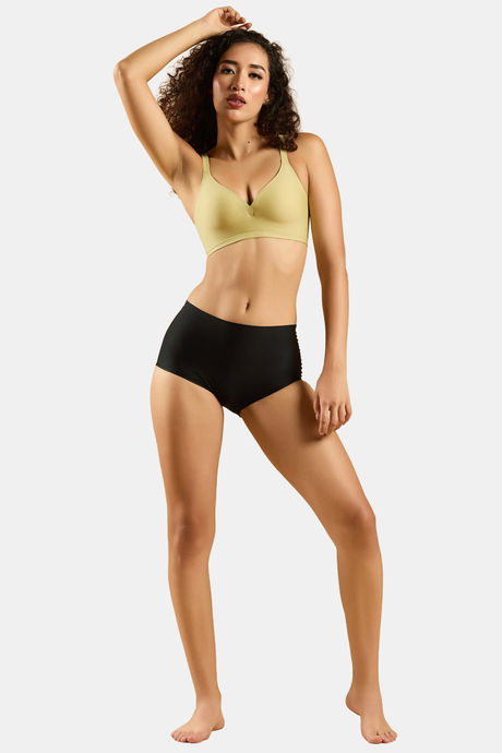 Soie Seamless Mid Waist Full Coverage Boy Shorts With No Visible Panty Line (Pack Of 2) - Multicolor — image 6